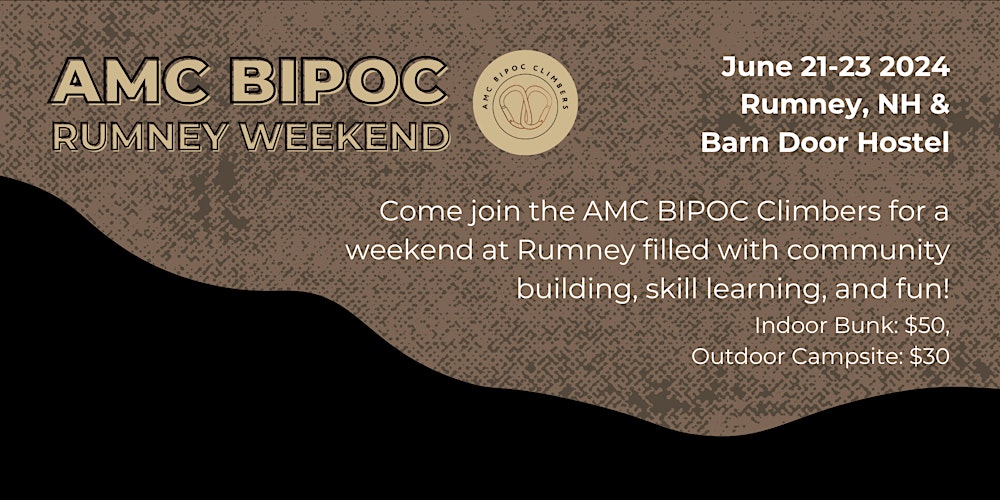 All-Inclusive Climbing Experience: 2024 AMC BIPOC Rumney Weekend