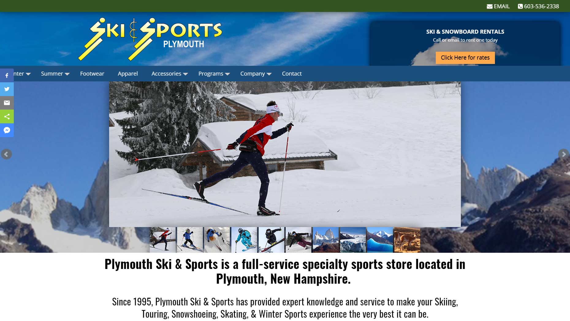 Plymouth Ski & Sport: Your gateway to winter excitement with top-notch skiing gear and adventures.