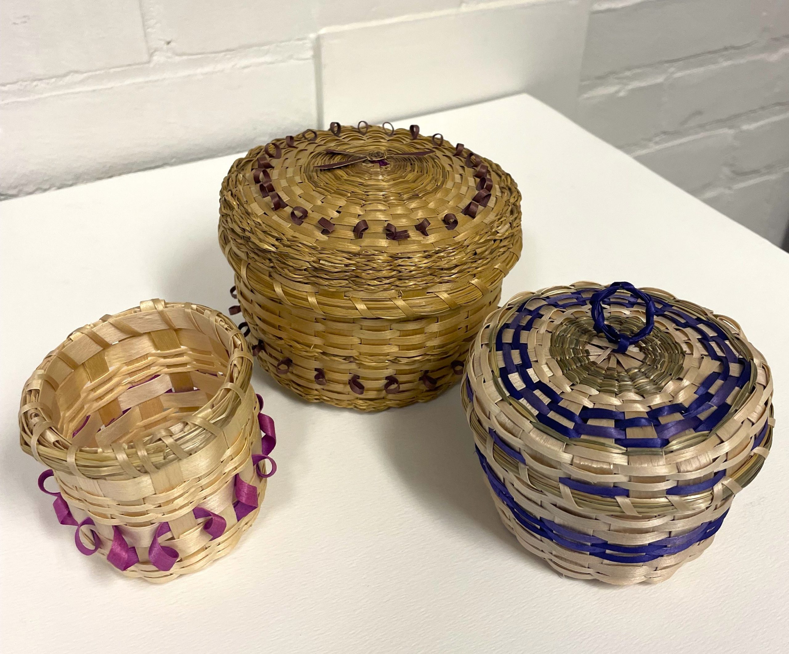 Experience the art of basket making with Annette Nolett at the Museum of the White Mountains.