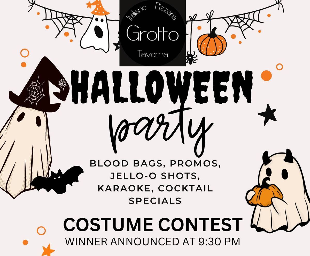 Karaoke and Costumes: Don't Miss the Grotto Halloween Party!